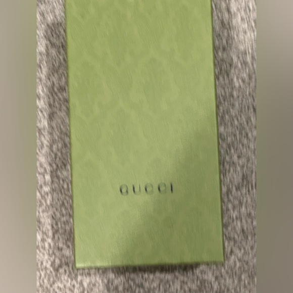 Gucci Luxury Black Sandals with Gold Emblem EUC Size 20 - Picture 12 of 12